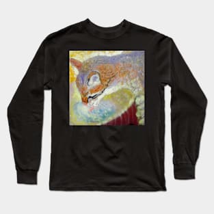 Thirsty kitty Long Sleeve T-Shirt